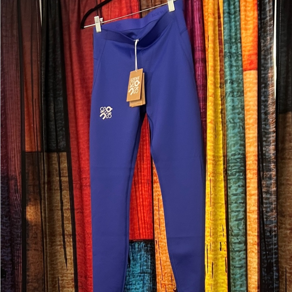 Loewe On Cloud Active Tights Azul Blue with Pockets